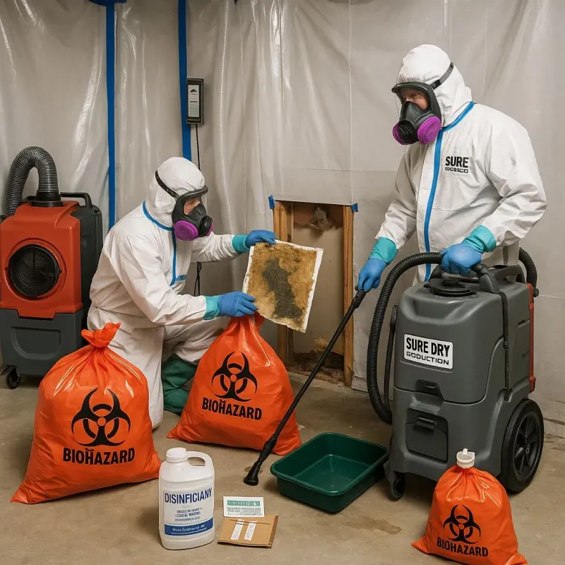 Contaminated Water Handling Protocols process in Savage, MD
